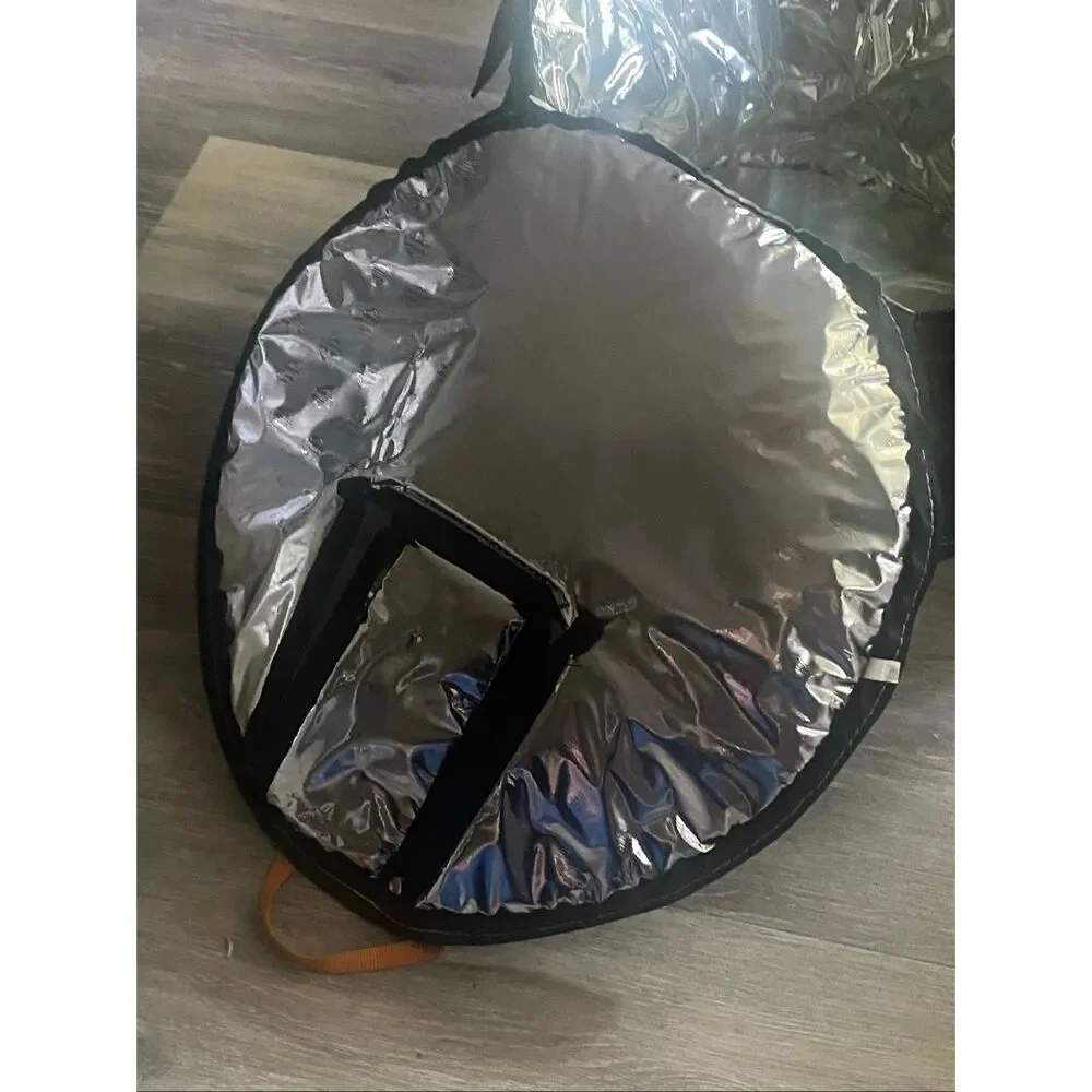 New! Harley Davidson Motor Oil Can Style Collapsible Cooler Round Insulated Bag